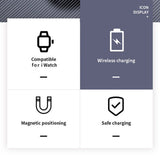 Magnetic USB Wireless Charger Apple Watch Series SE 8 7 6 5 4 3 2 iWatch Assortd