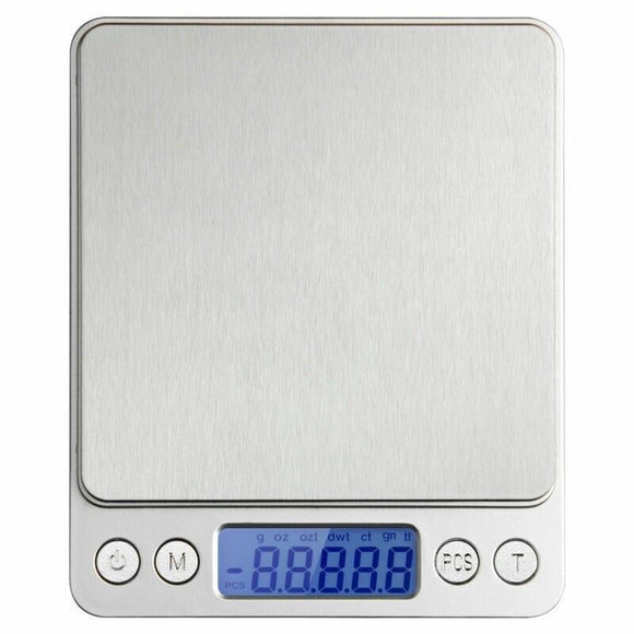 Kitchen Digital Scale 3kg/0.1g LCD Electronic Balance Food Weight Postal Scales