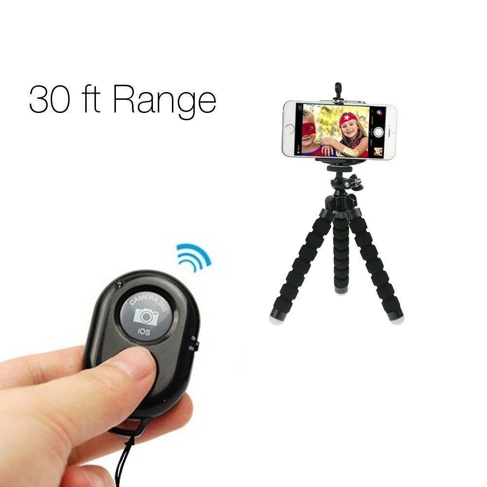 Wireless Bluetooth Remote Control Camera Shutter for iPhone iPad