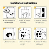 50pcs Anime Characters Vinyl Decal Bomb Stickers Waterproof Laptop Skateboard P1