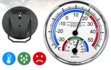 Household Analog Thermometer Hygrometer Temperature Humidity Monitor Meter Gauge