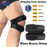 Knee Strap Dual Action Open Patella Knee Brace Support Strap Sports Exercise