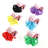 180x Hair Elastic Band Metal Free Thick Ties Snagless Ponytail