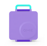 OmieBox Hot & Cold Bento Lunch Box Kids Food Storage Container - Purple Plum