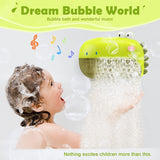 Dinosaur Bubble Machine Bubble Maker Fun LG Bath Musical Baby Toy Shower