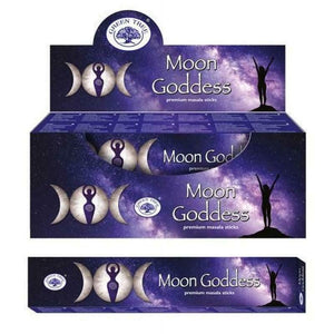 Green Tree Moon Goddess 144 Incense Sticks