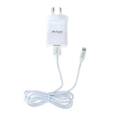 Wall Charger with 8 Pin to USB-A Cable Charge and Data Sync iPhones 1m Length