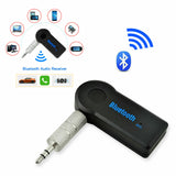 Wireless Bluetooth 3.5mm AUX Audio Music Receiver Stereo Home Car Adapter