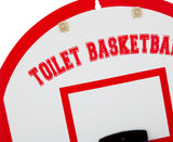 Toilet Basketball Bathroom Games Suction Cup Backboard Fun Unusual Door Sign