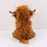 Cuddly Highland Cow Plush Toy Animal Scottish Scotland Calf Stuffed Doll