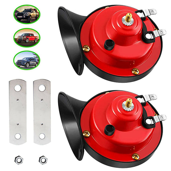 12V Car Boat Motorcycles Speaker Treble 300DB Super Train Horn For Trucks SUVAU