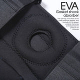 Hinged Knee Brace Adjustable Open Patella Support Swollen Tendon Ligament - M