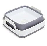 Collapse-A Sink White and Grey Sink Drain Plastic with Draining Plug 9L