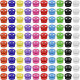 50x Hole Stopper Cord Lock Bean Toggle Clip Apparel Shoelace Cord Lanyard 5mm