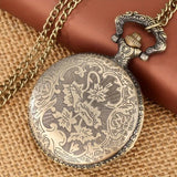 Tree Of Life Vintage Quartz Pocket Watch Necklace Gift SEKAI NO OWARI