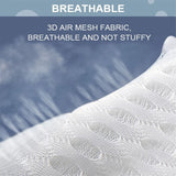 Cozy Curve Lumbar Support Pillow Pad Back Sleepers Cushion