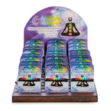 7 Chakra Bead Bracelet Adjustable Woven Cord Healing Balance Jewellery