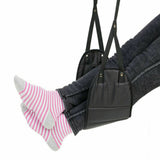 Footrest Portable Adjustable Travel Foot Rest Feet Hammock AirPlane Rakis