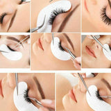 50x Pads Under Eye Curve Eye Lash Gel Patch Lint Free Lash Extension Eyelash Pad