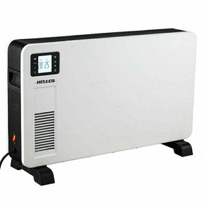 Heller 75cm Free Standing Portable Convection Heater w/ Timer/WiFi 2300W White