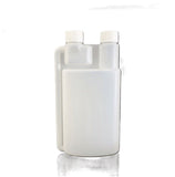 10x Plastic Twin Chamber Bottle Tamper Evident Cap Chemical Liquid Bottle 500ml