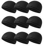 2x Breathable Liner Helmet Skull Cap Running Cycling Beanies Sports Outdoor Hats