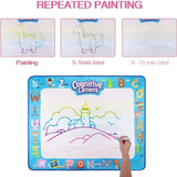 Magic Water Doodle Mat Large Drawing Coloring Painting Writing Board Kids Toy