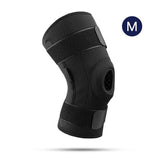 Hinged Knee Brace Adjustable Open Patella Support Swollen Tendon Ligament - M