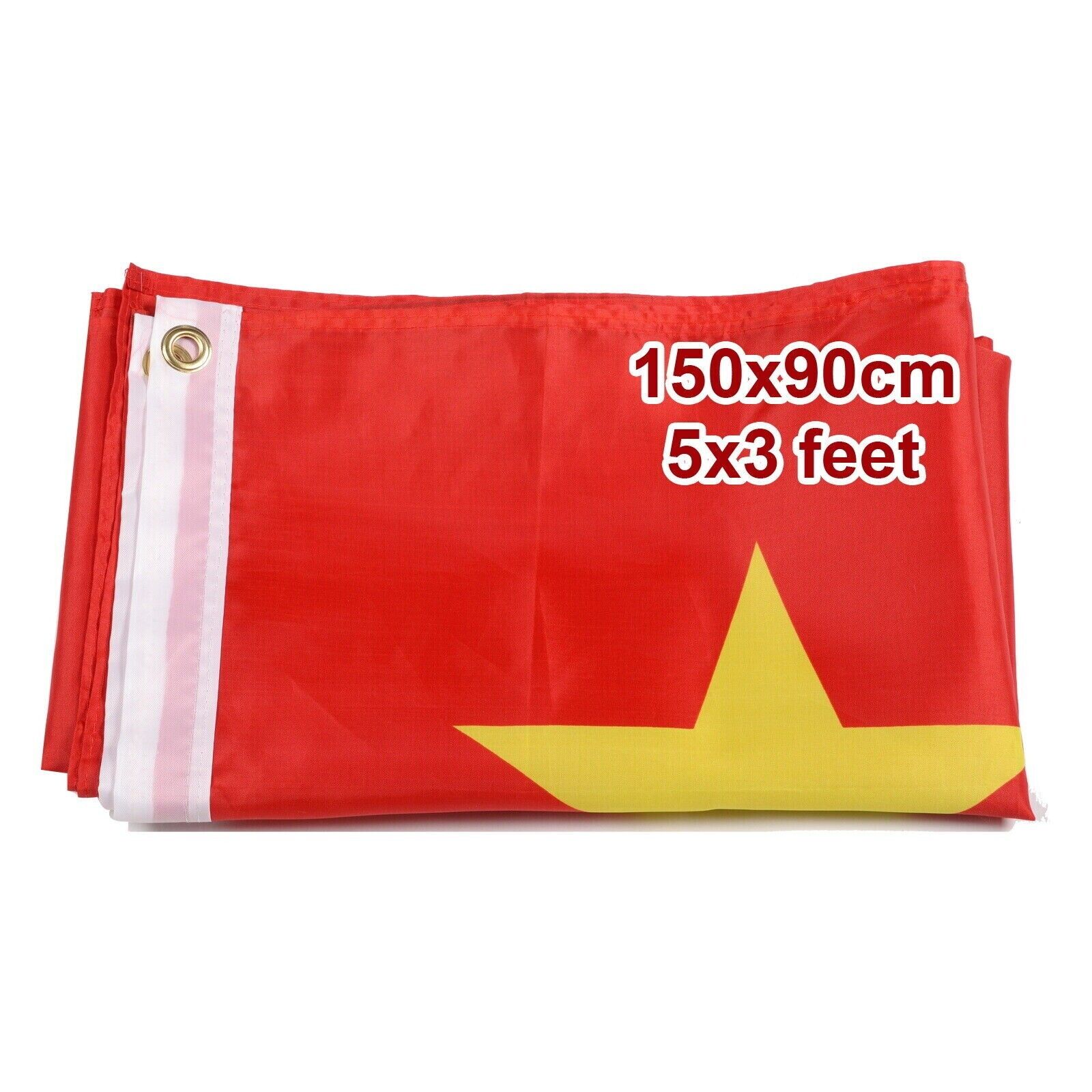 ASUNO China-Flaggen-Banner – 89 X 150 Cm, Großes Nationalflaggen-Banner Für Veranstaltungen & Deko