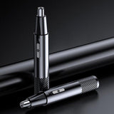 Remover Nose Ear Clipper Hair Trimmer Eyebrow Electric Men Rechargeable Blue