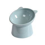 Elevated Cat Dog Pet Bowl Feeder Food Water Raised Lifted Stand Bowls - Grey