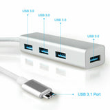 Type-C HUB to 4x USB 3.0 Charging Port Thunderbolt 3 Adapter AU