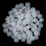 100x Eyelashes Glue Holder Blossom Cup Ring Eyelash Extension Adhesive Stand
