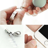 4x Macaron Shaped Mobile Phone Screen Lens Glasses Wipe Cleaning Assorted Color