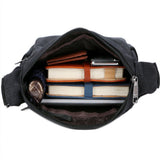 Retro Men's Canvas Shoulder Messenger Bag Crossbody Satchel Travel Bags Green