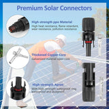 5 Pairs Connectors For IP67 MC-4 Solar Panel 30A Line Plug Socket Male & Female