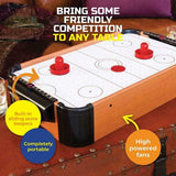 Mini Air Hockey TableTop Party Game Family Entertainment Indoor Kids Fun