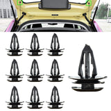 10x For MG ZS MG3 Rear Boot Load Cover Parcel Shelf String Cord Clips Retainer