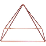 Copper Energizer Pyramid Energy Healing Meditation Crystal Spiritual Tool 15cm