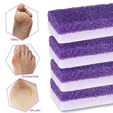 2x Pumice Foot Stone File Exfoliate Rasp Dead Skin Scrub Pedicure Remove Sands
