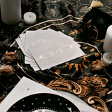 Zodiac Tarot Altar Scarf Fashion Cloth Decor Art Poster Tablecloth Cover Black