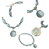 Vintage Bohemian Style Turquoise Handmade Pendant Necklace Women Acessories