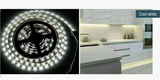 Cool White Battery Operated Motion Sensor Cabinet Light LED Strip Under Bed 3M