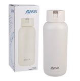 Oasis Moda Ceramic Lined Stainless Steel Triple Wall Drink Bottle 1.0L Alabaster