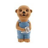 1pc Meerkat Terracotta Garden 22cm Statue Figurine Ornament Decor