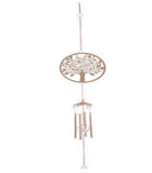 Wind Chimes Rose Gold Bells Hanging Garden Yard Home Decor Outdoor Tree of Life