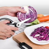 Kitchen Scissors Heavy Duty Super Sharp Stainless Steel Multi Purpose Meat Nuts