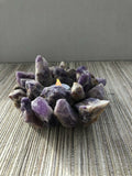 Amethyst Tea Light Candle Holder