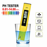 PH Meter Portable Hydroponics Water Tester Pen Aquarium Pool Digital Test