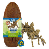 Jurassic Eggs Dino Skeletons Dr. Steve Hunter's Dinossaur Assembly Set